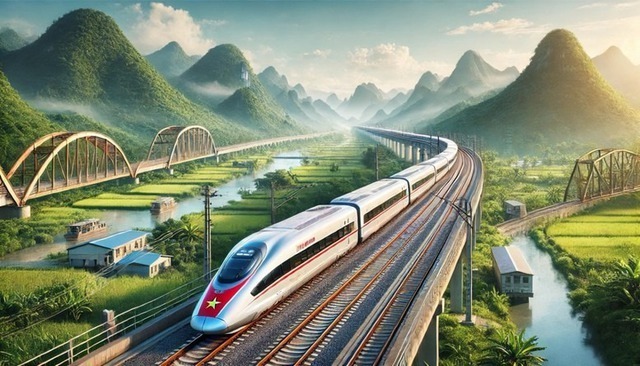 Chính phủ 'chốt' thời gian khởi công đường sắt cao tốc Bắc - Nam - Ảnh 1