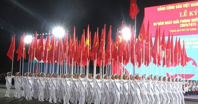 Mãn nhãn buổi sơ duyệt cấp Nhà nước Lễ kỷ niệm 50 năm Ngày giải phóng miền Nam, thống nhất đất nước