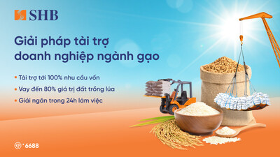 SHB ra mắt tài trợ linh hoạt cho ngành gạo, đồng hành cùng Chính phủ phát triển nông nghiệp bền vững