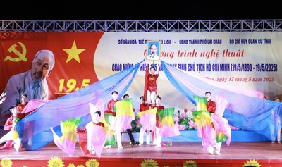 Lai Châu tổ chức Chương trình Nghệ thuật chào mừng kỷ niệm 135 năm Ngày sinh Chủ tịch Hồ Chí Minh