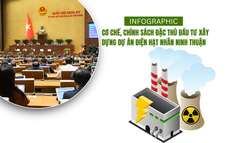 Cơ chế, chính sách đặc thù đầu tư xây dựng dự án điện hạt nhân Ninh Thuận