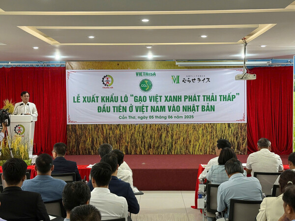 “Gạo Việt xanh phát thải thấp” lần đầu chinh phục thị trường Nhật