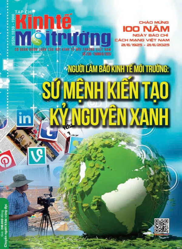 Mời đón đọc ấn phẩm đặc biệt Kinh tế Môi trường chào mừng 100 năm Ngày Báo chí cách mạng Việt Nam